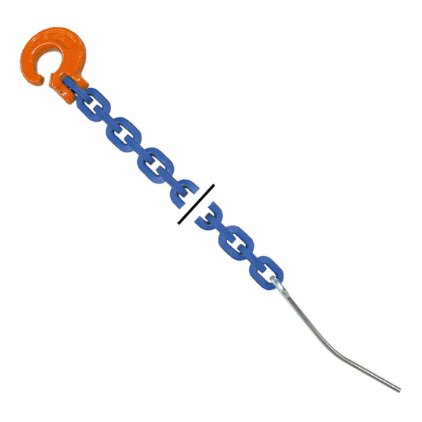 Chokerkette 2m - Güte 10 - Typ D - 4kant