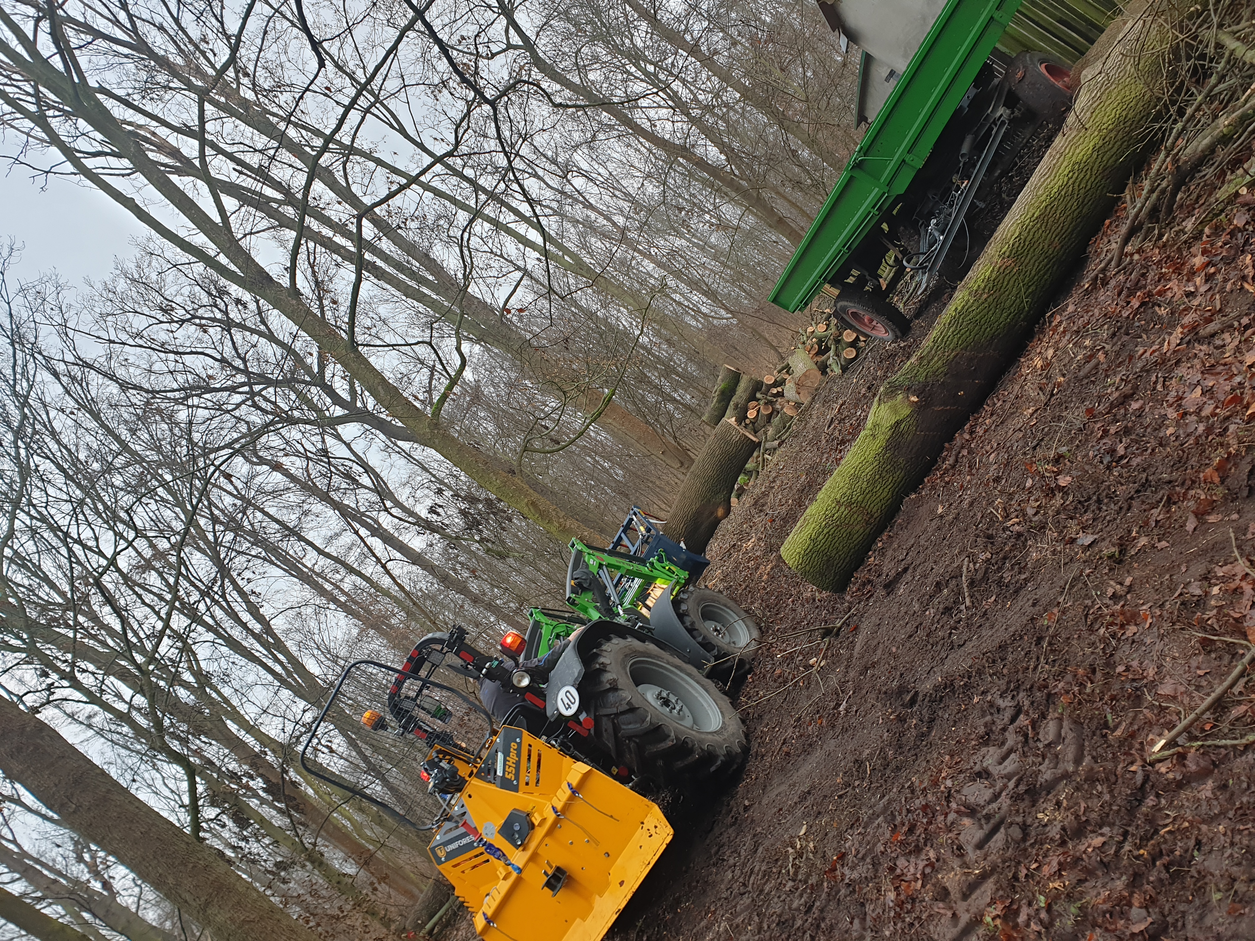 Uniforest Seilwinde 55Hpro 1,8m