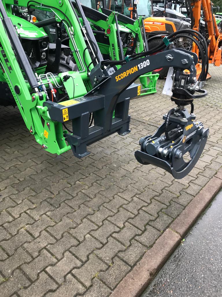 Rückezange Scorpion 1300 FL (Front) ohne Umschaltventil