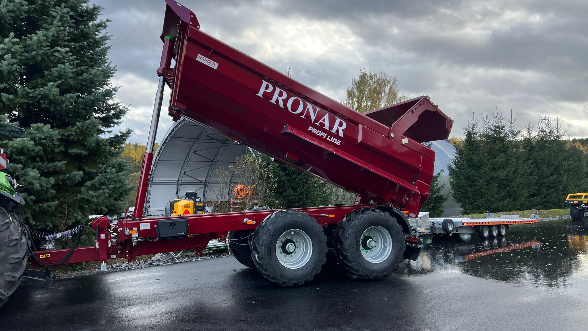 Bauanhänger Baumulde Pronar T701HP