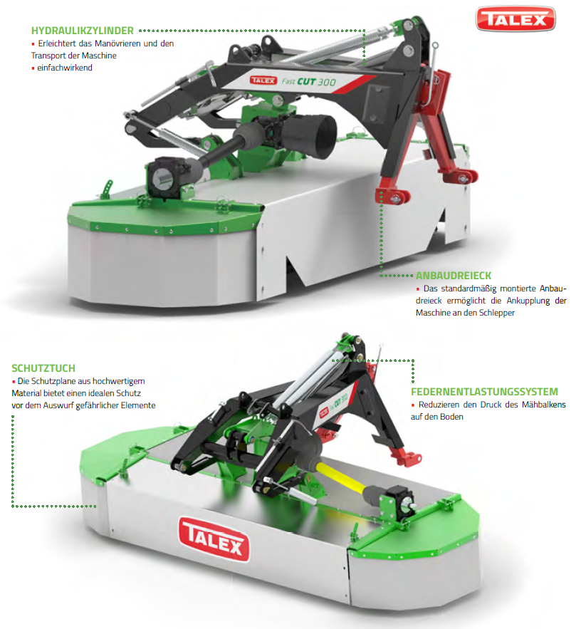 Scheibenmähwerk Fast Cut 3,0