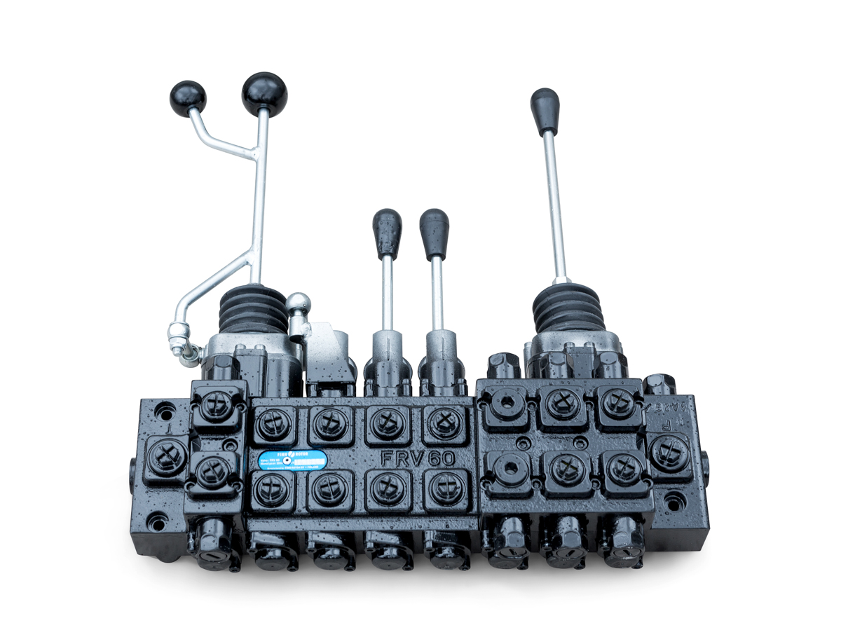 Drehhebelsteuerung CRV60/7A (2-Hebel / 3-Koord.)