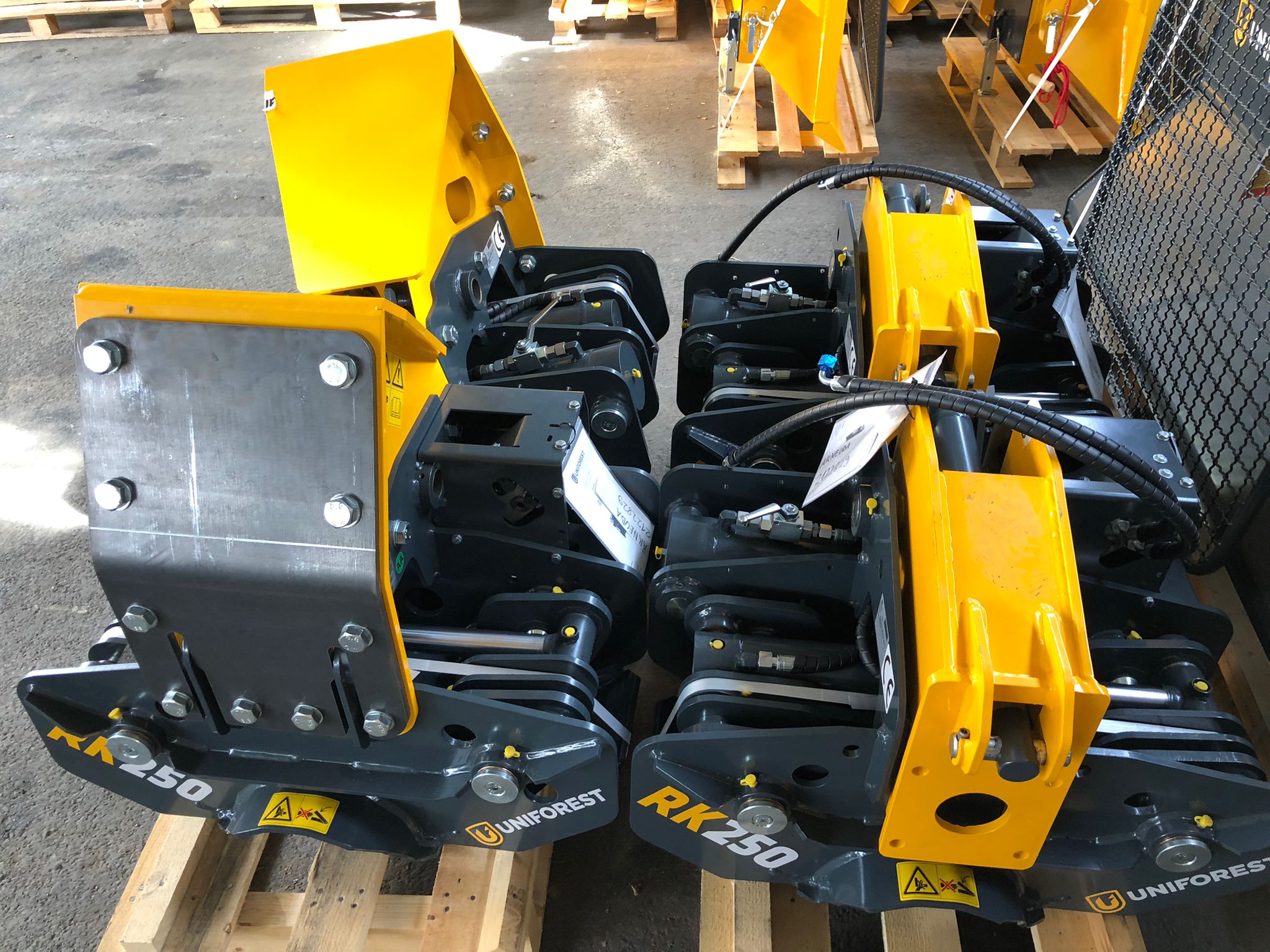 Uniforest Fällgreifer RK250B für Baggeranbau