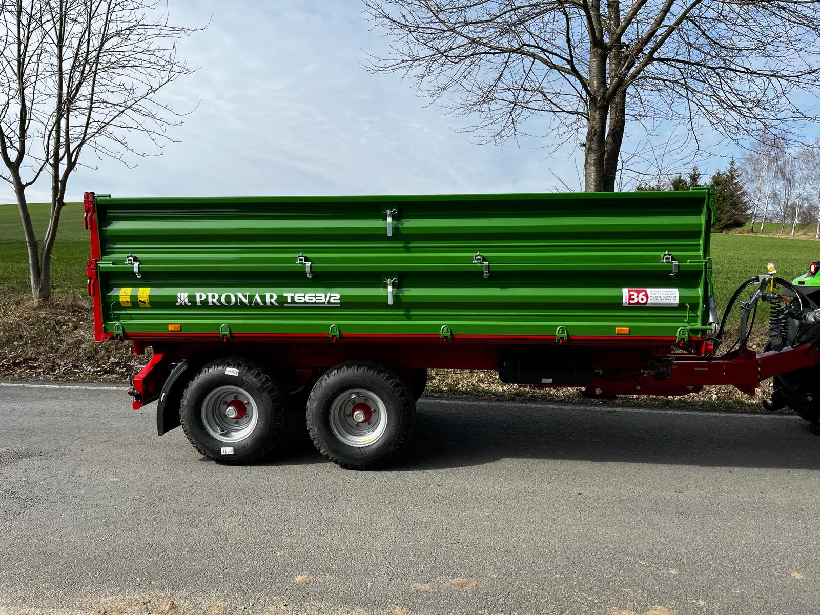 Pronar Tandem-Dreiseitenkipper T663/2