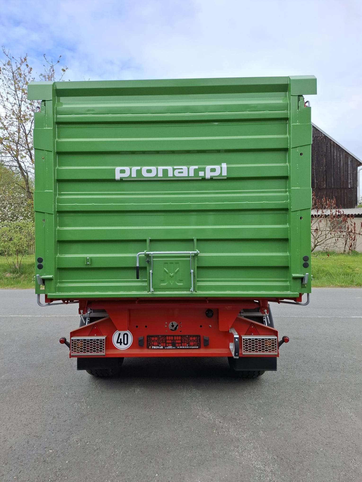Pronar Tandemkipper-Dreiseitenkipper T663/2 SiloOption