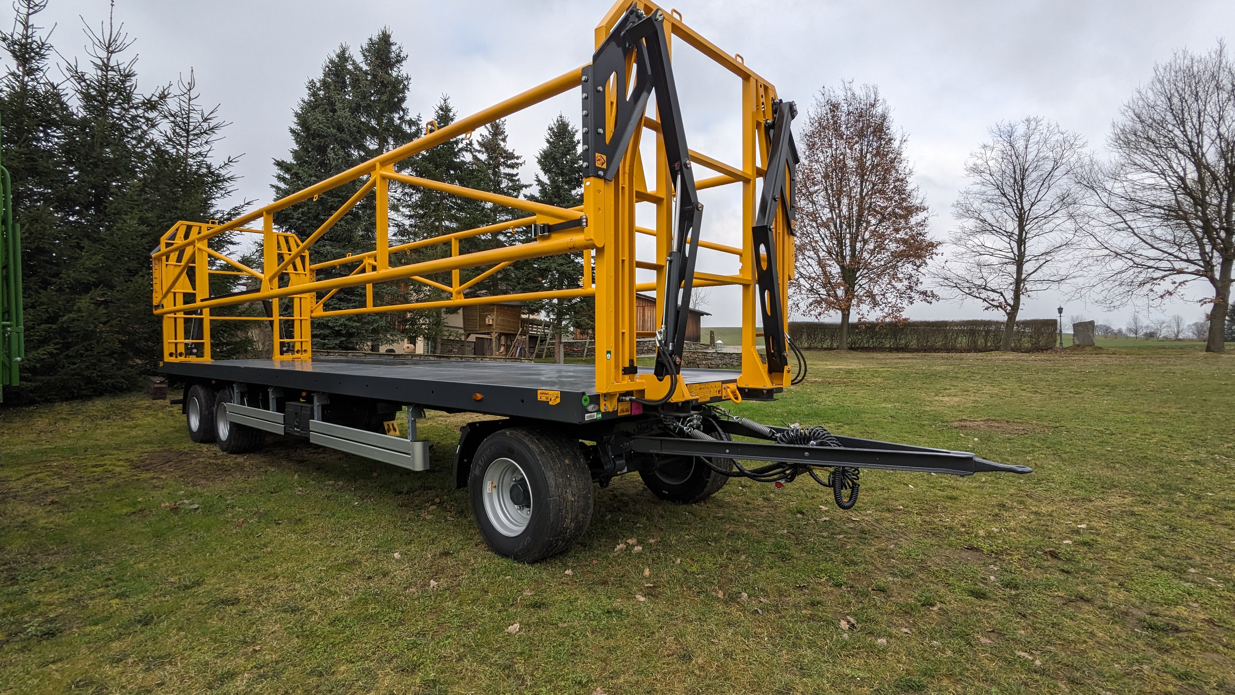 Ballentransportwagen inkl. hydr. Ladungssicherung PRS3S18