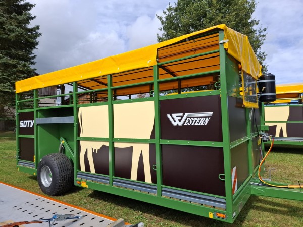 Viehtransportanhänger Western WF5DTV